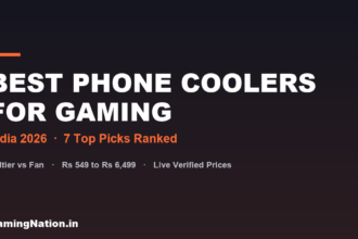 Best phone cooler for gaming in India 2026