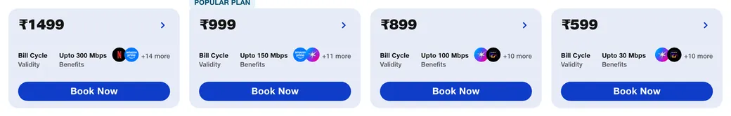 JioFiber gaming broadband plans and prices in India 2026