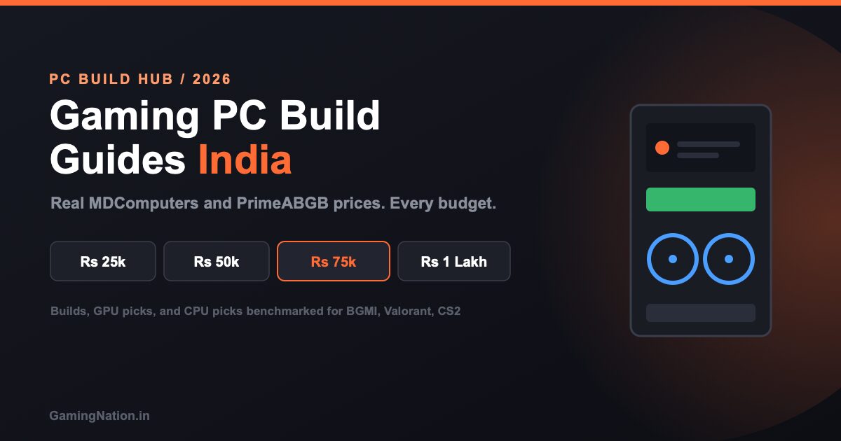 Gaming PC Build Guides India (2026) 11 Gaming PC build guides India for every budget
