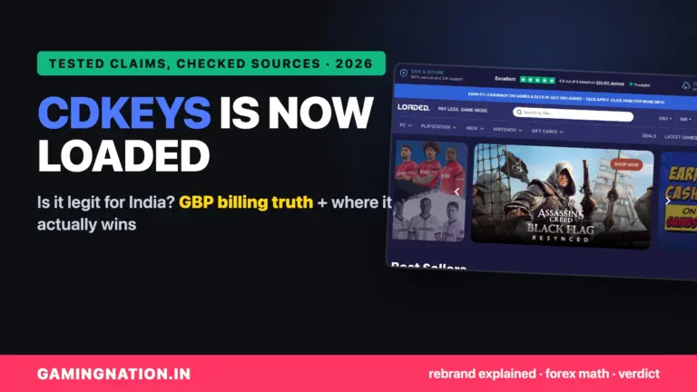 CDKeys is now Loaded India review 2026 cover
