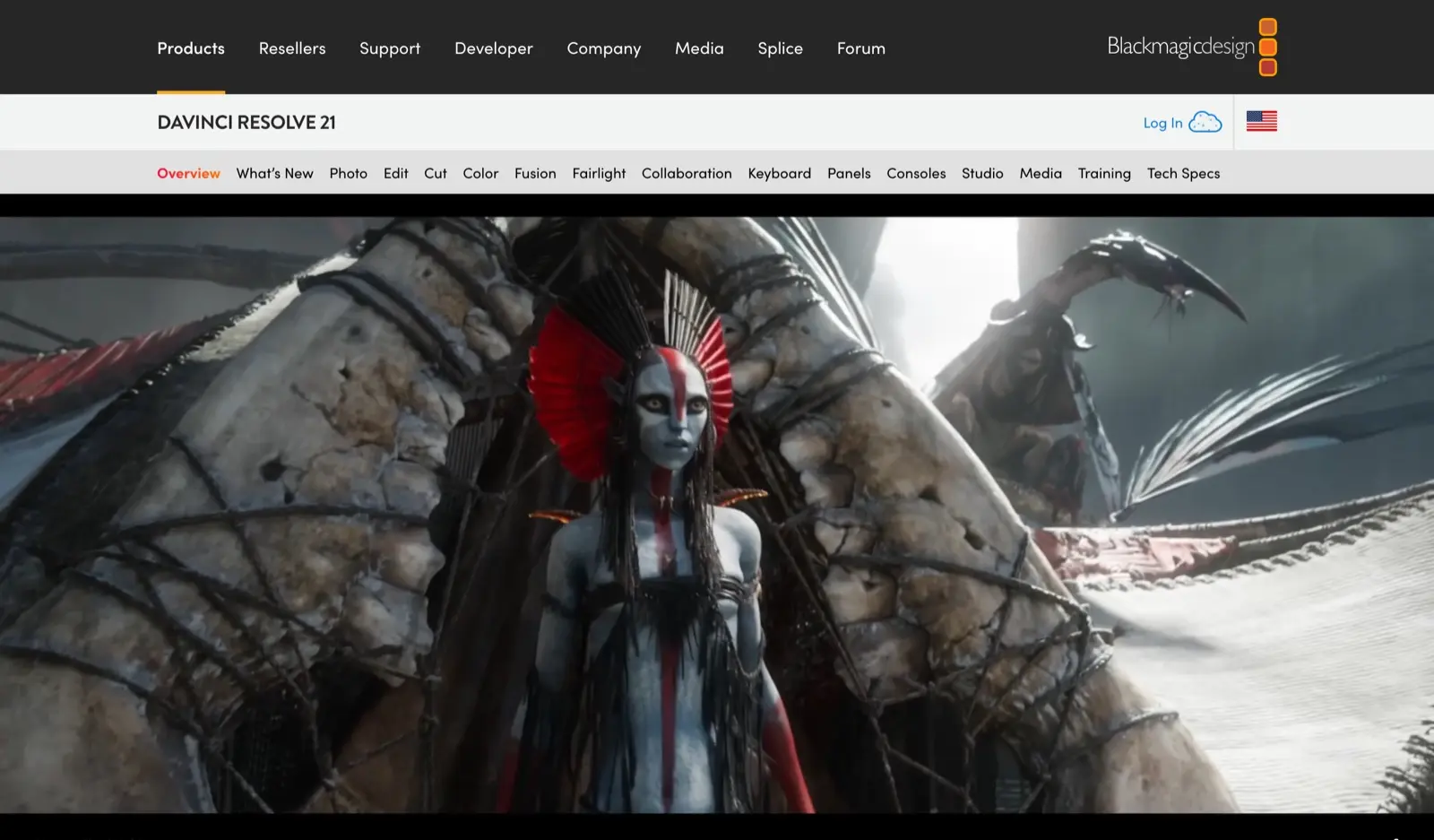 Best Free Video Editing Software for Gaming Videos in India (2026) 17 DaVinci Resolve product page from Blackmagic Design