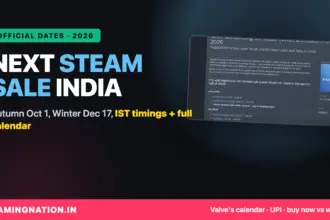Next Steam sale India 2026 cover with official Valve dates and IST timings