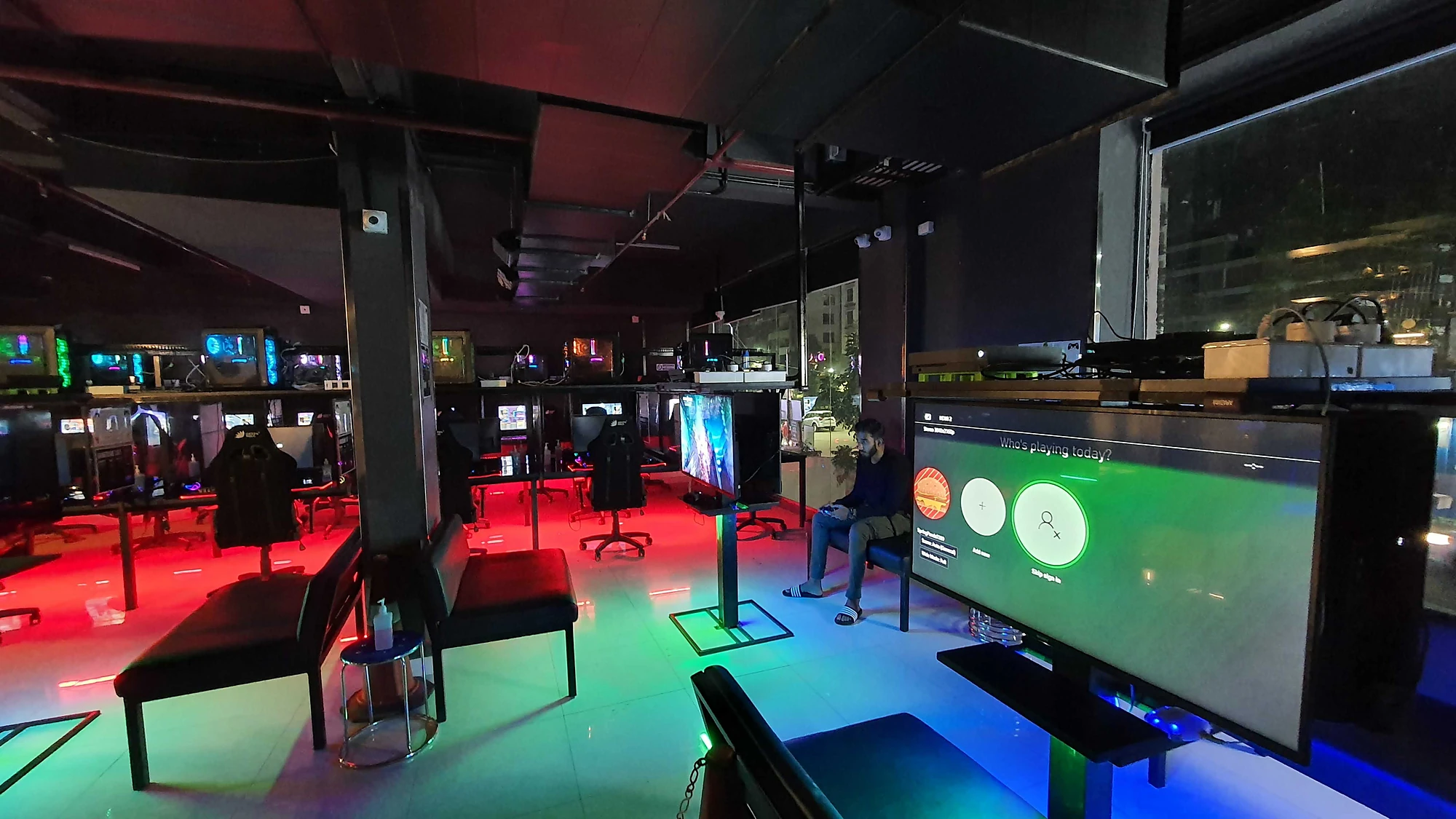 Inside Game Dome, Pune, from a photo the cafe posted
