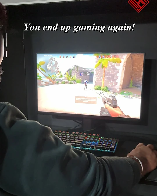 A Valorant match on a Gritty gaming PC, January 2026