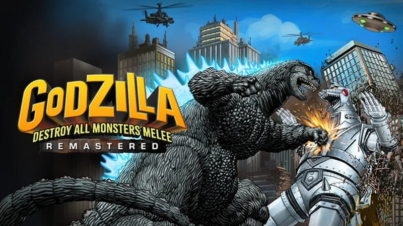 Godzilla: Destroy All Monsters Melee Remastered key art