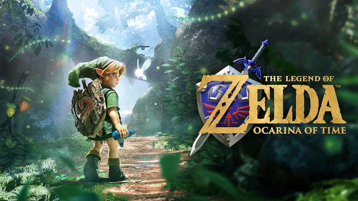 The Legend of Zelda: Ocarina of Time key art