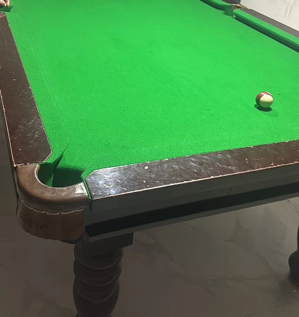 The pool table at Pro Game Cafe