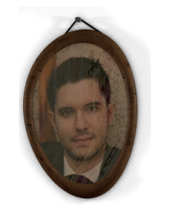 Framed portrait of Ciro Camèra