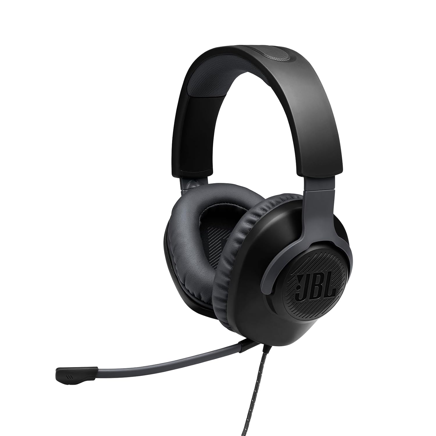 JBL Quantum 100 Wired Over Ear Gaming Headphones with Mic 40mm