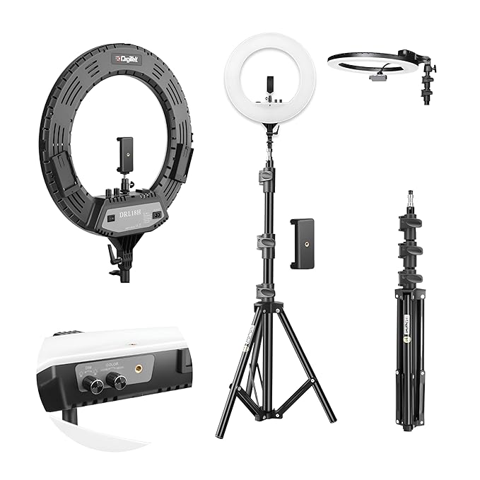DIGITEK DRL-18H Ring Light