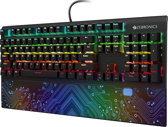 Zebronics Zeb-MAX Chroma gaming keyboard