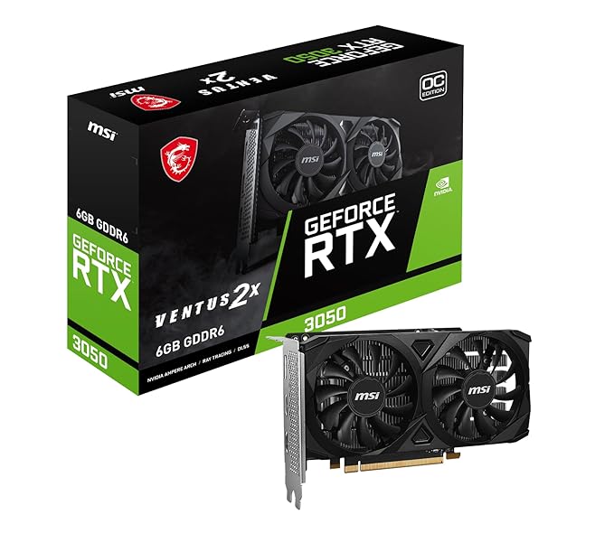 Best Gaming PC Build Under 60000 India 2026: 1080p Build 23 MSI GeForce RTX 3050 6GB