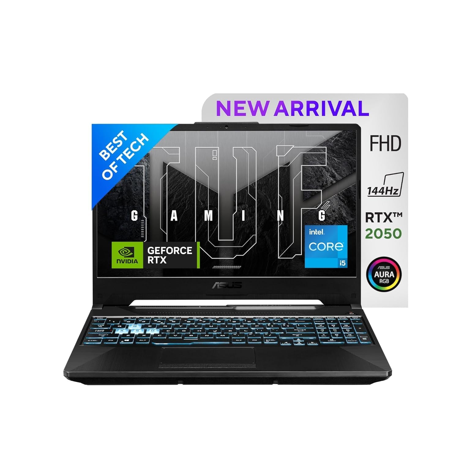 ASUS TUF Gaming F15 (FX506HF) — i5 + RTX 2050