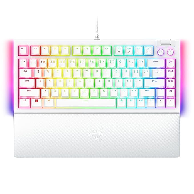 Best Gaming Keyboard Under ₹15,000 in India (2026): Premium Mechanical 19 Razer BlackWidow V4 75% gaming keyboard