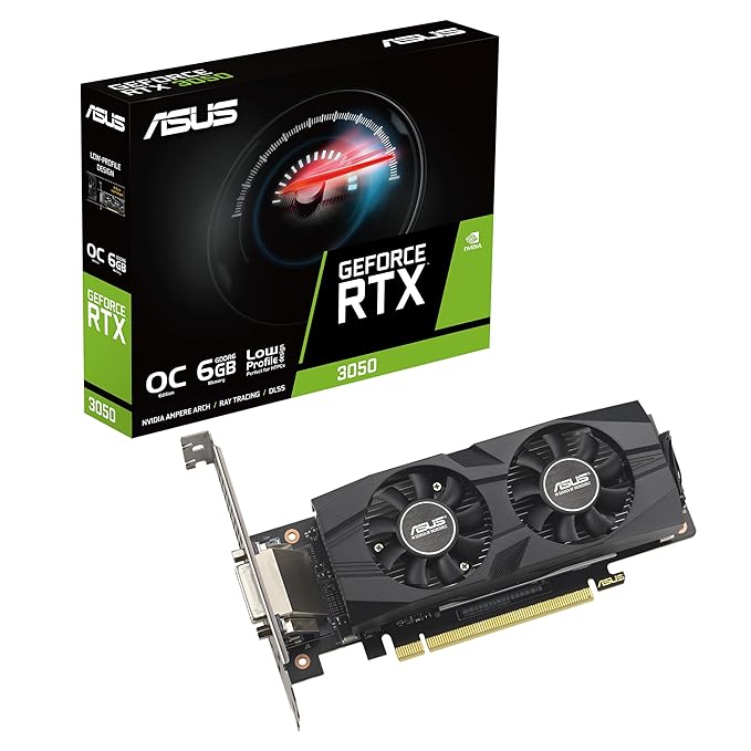 Best Graphics Card Under 30000 India 2026: RX 7600 XT vs RTX 4060 21 ASUS GeForce RTX 3050 LP BRK OC 6GB graphics card
