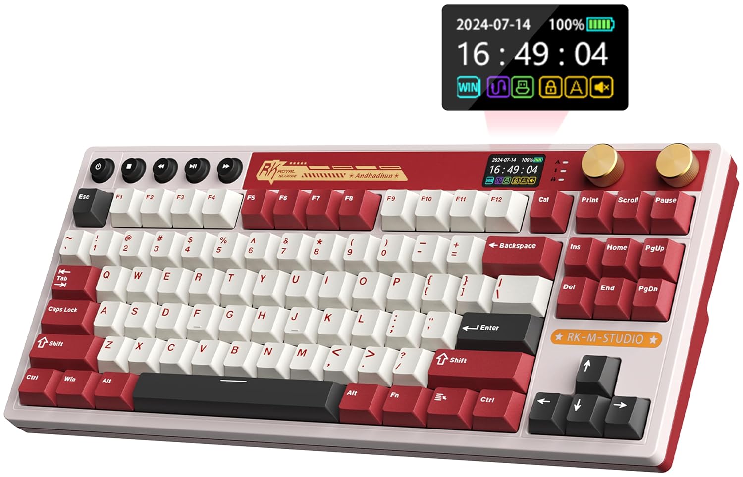 Royal Kludge M87 gaming keyboard