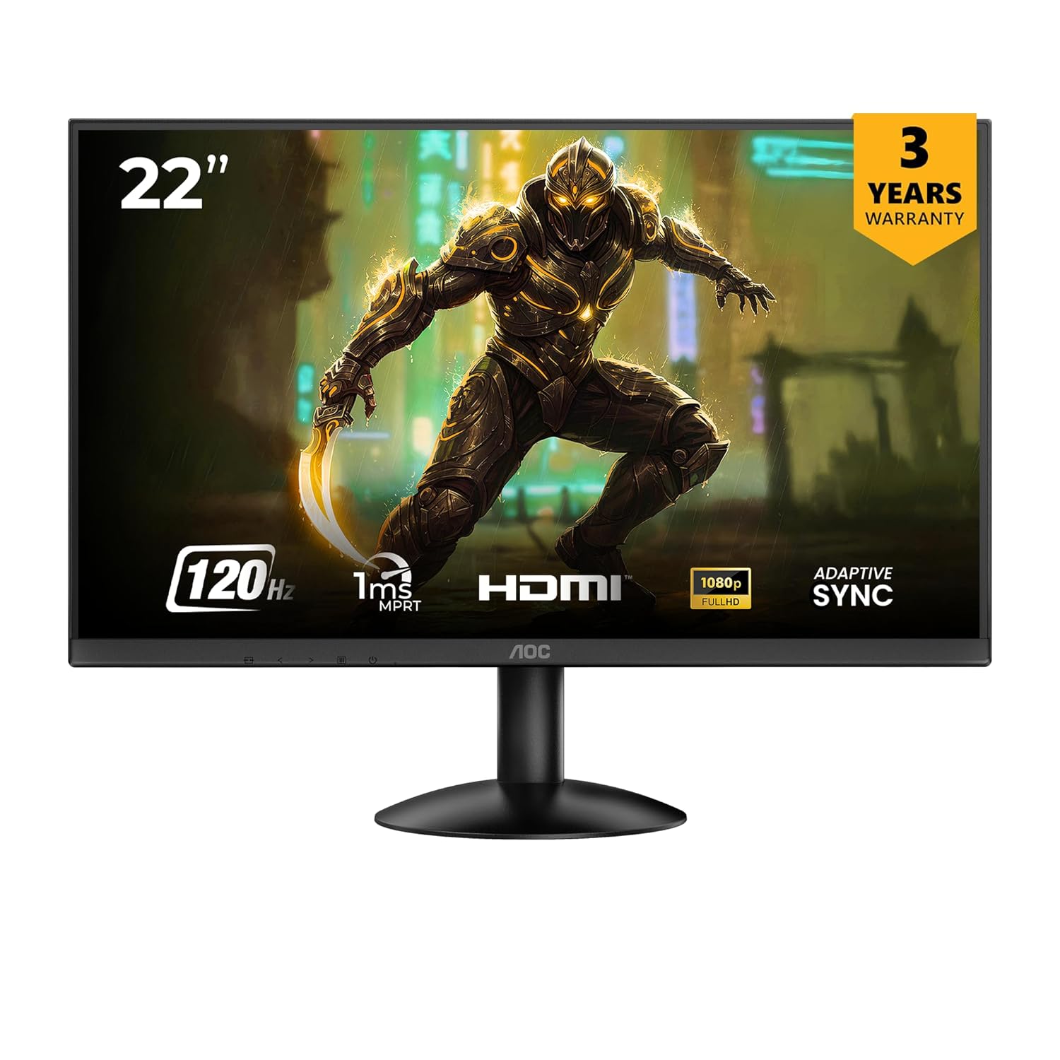 AOC 22B30HM2 21.5 Inch FHD 120Hz 1ms Monitor