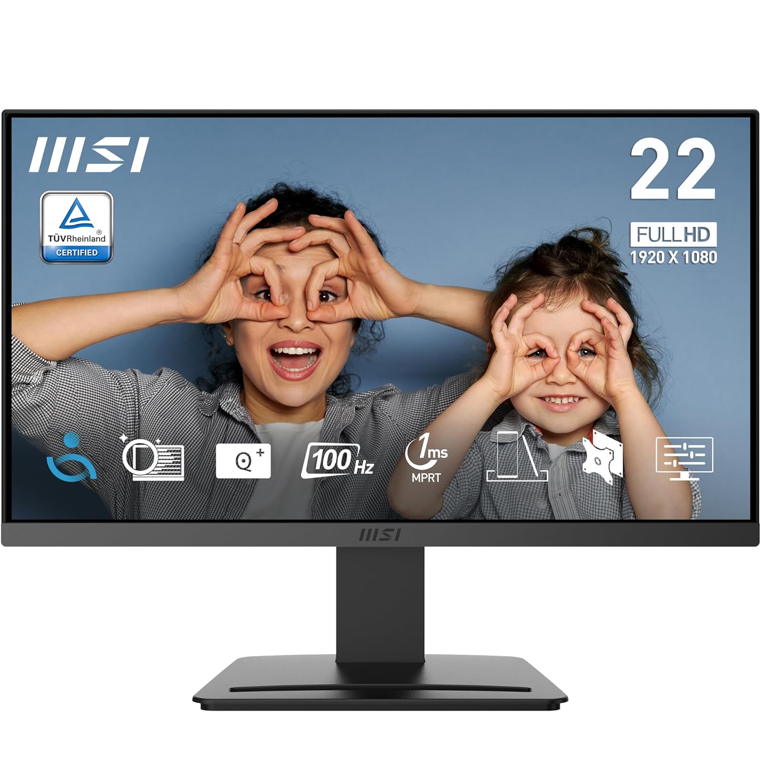 MSI PRO MP223 E2 21.45 Inch FHD 100Hz Office Monitor