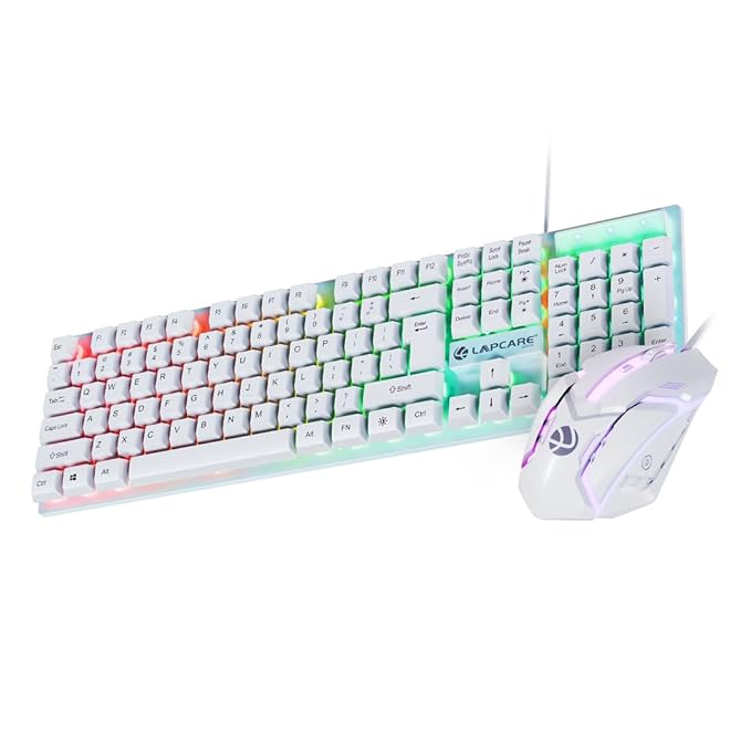 Lapcare Rapido Combo gaming keyboard and mouse combo