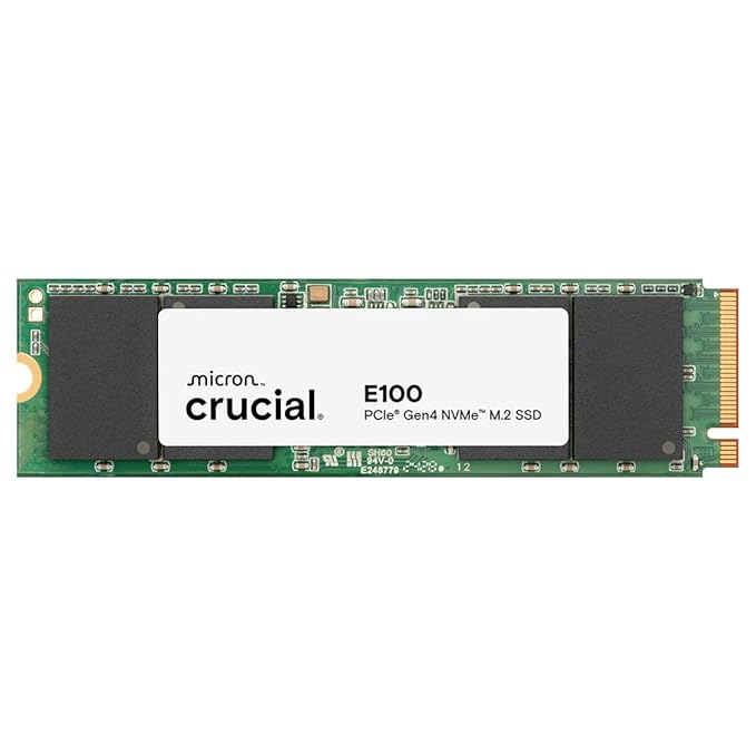 Best Gaming PC Build Under 60000 India 2026: 1080p Build 22 Crucial E100 1TB NVMe