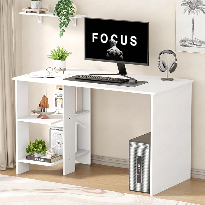 Lukzer Computer Desk with Drawer