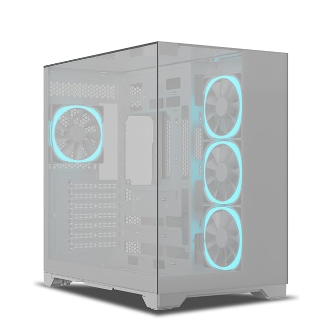 Ant Esports Crystal Mirror gaming PC cabinet