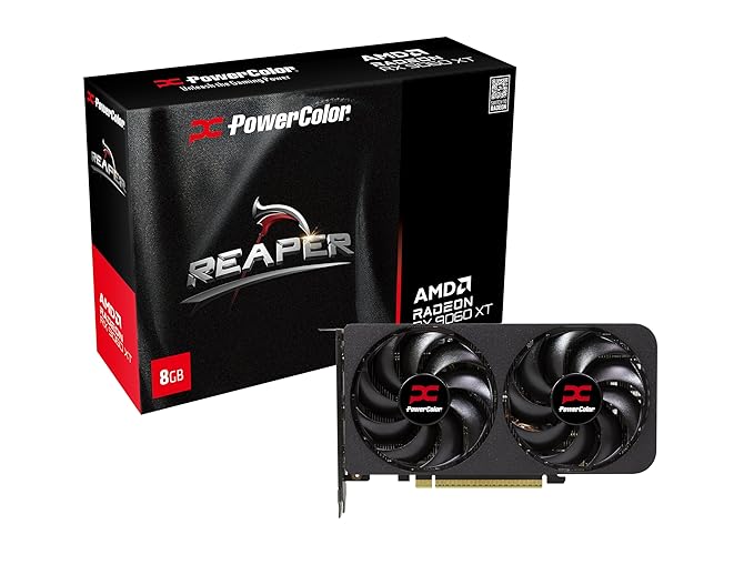 PowerColor Radeon RX 9060 XT 8GB graphics card