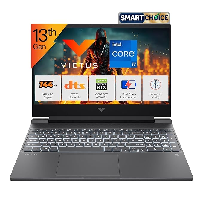 Best Laptops for Coding and Gaming Under 1 Lakh in India (2026) 19 HP Victus i7-13620H (RTX 4050)