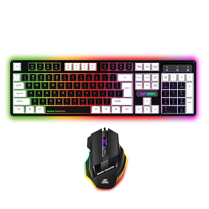 Ant Esports KM1410 Combo gaming keyboard and mouse combo
