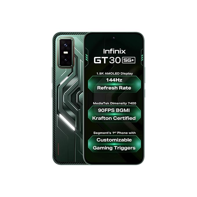 Infinix GT 30 5G+ (144Hz AMOLED, 8GB)