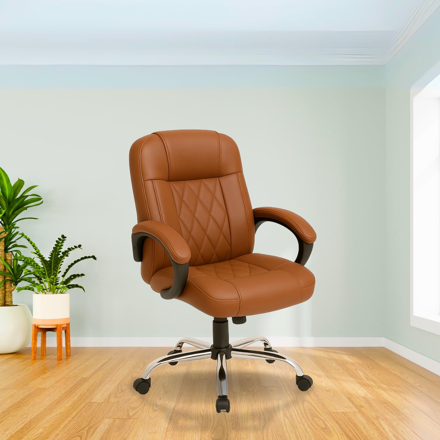 ACTIVA Ergonomic Leatherette ergonomic chair