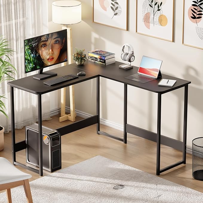 Lukzer L-Shaped Corner Desk