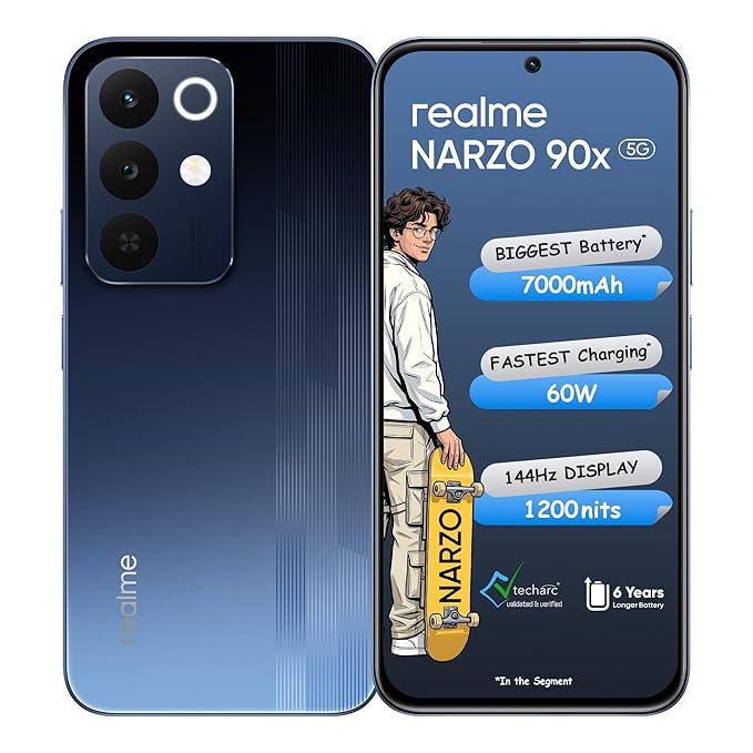 realme NARZO 90x 5G (7000mAh, 144Hz)