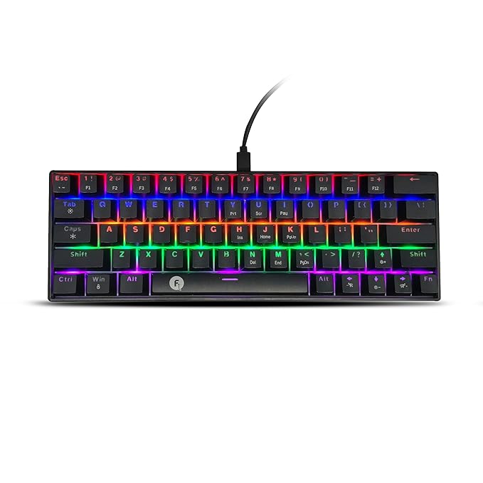 Best Gaming Keyboard Under 1500 in India (2026): Mechanical Picks 18 FRONTECH 63-Key Mechanical