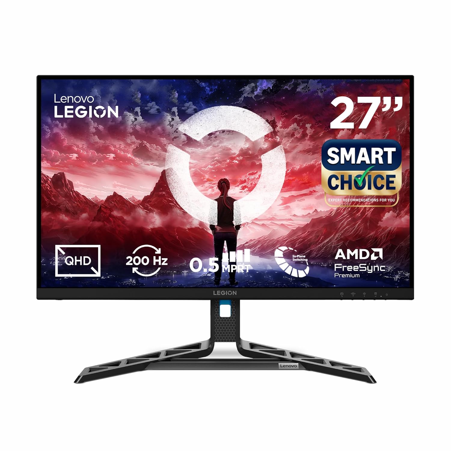 Lenovo Legion R27qe Gen 2 27 Inch QHD IPS 200Hz Gaming Monitor